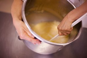 Preparando la masa base