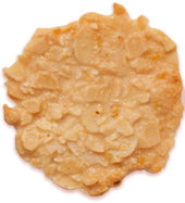 Teja de almendra con limón